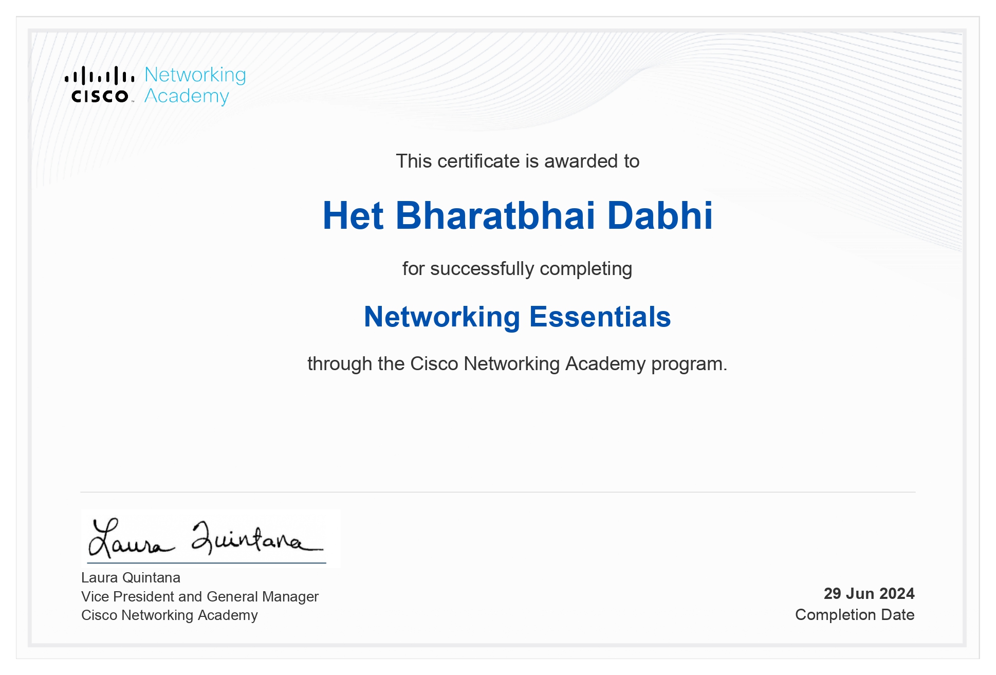 Networking Essentials